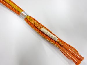 未使用品　正絹　手組帯締め